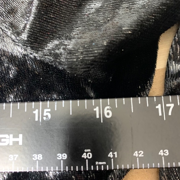 BCBGMAXAZRIA Women’s Black One Shoulder Velvet Cocktail Dress Size 4 NWT - Picture 7 of 10